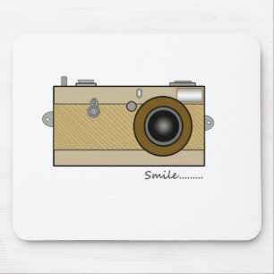 Tapis De Souris Appareil-photo vintage