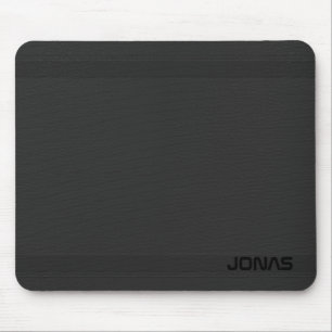 Tapis De Souris Apparence en cuir gris foncé