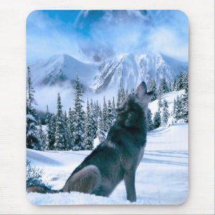 Tapis De Souris Appel de loup