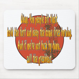 Tapis De Souris Appelez le président