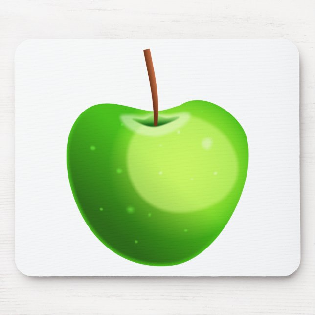 Tapis De Souris Apple vert (Devant)