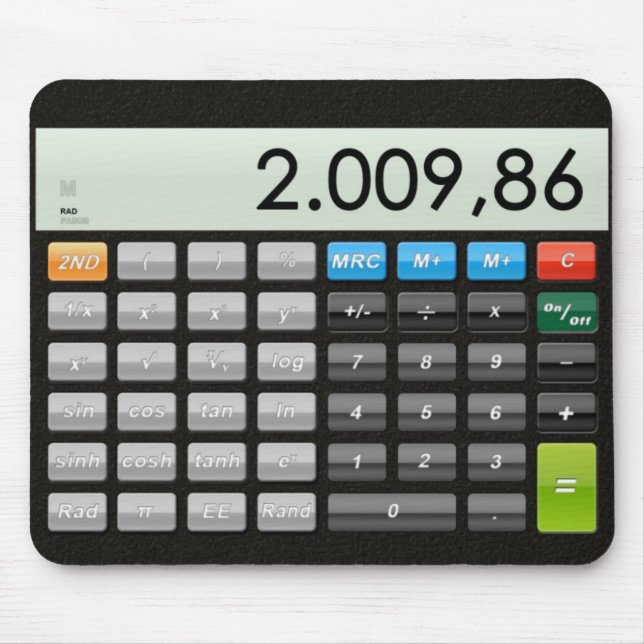 Tapis De Souris Application de calculatrice de poche (Devant)