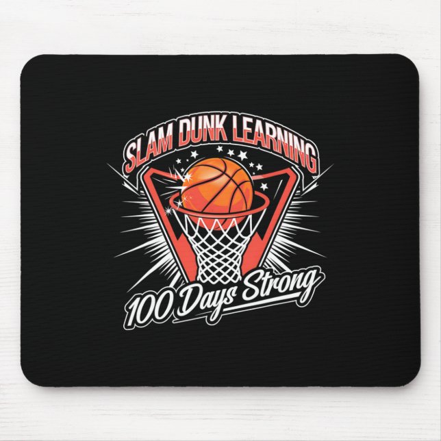 Tapis De Souris Apprentissage de Slam Dunk 100 jours forts Sketll  (Devant)