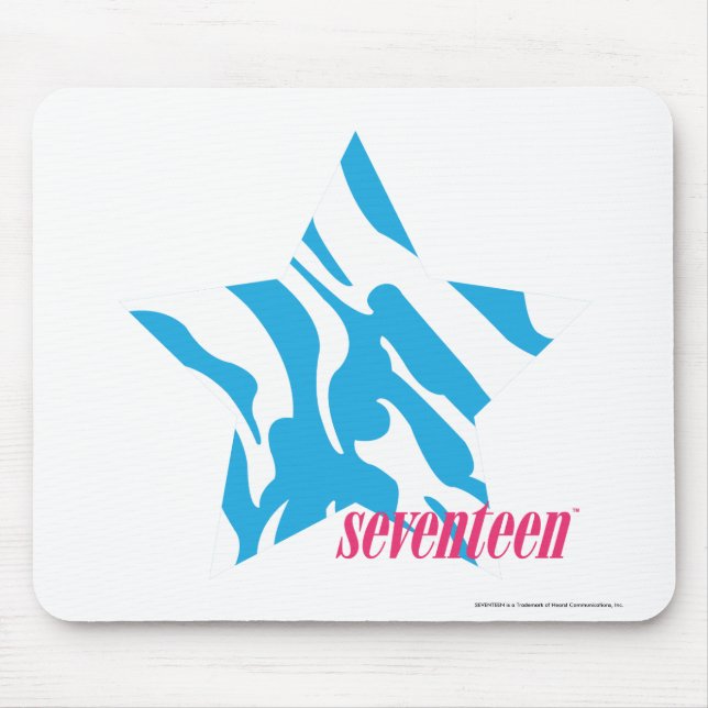 Tapis De Souris Aqua 3 de zèbre (Devant)