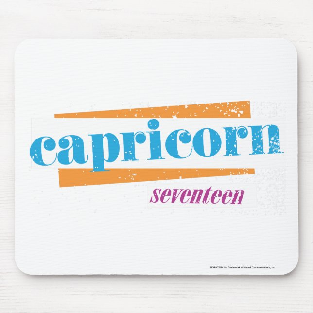 Tapis De Souris Aqua de Capricorne (Devant)