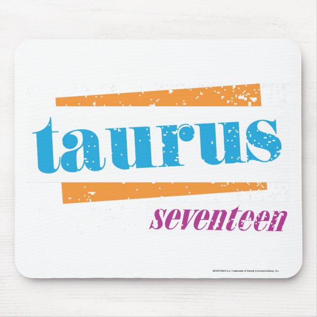 Tapis De Souris Aqua de Taureau (Devant)