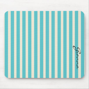 Tapis De Souris Aqua Stripes