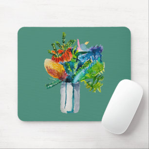 Tapis De Souris Aquarelle des fleurs australiennes