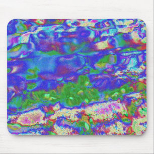 Tapis De Souris Aquarelle magique, abstrait numérique