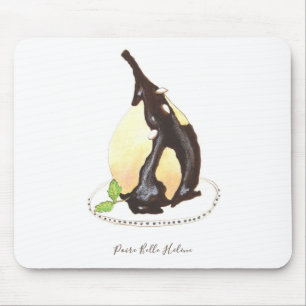 Tapis De Souris Aquarelle Poire Belle Hélène