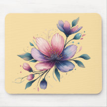 Aquarelle Sérénité mousepad