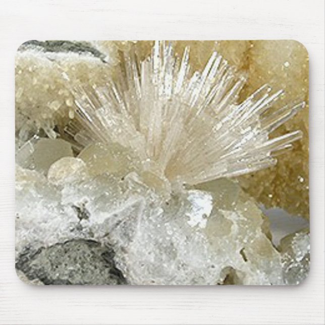 Tapis De Souris Aragonite et Quartz (Devant)