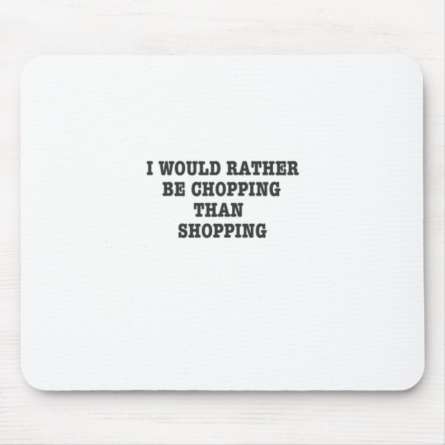 Tapis De Souris Arboriste Arbre Chirurgien cadeau tronçonneuse. (Devant)