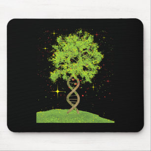 Tapis De Souris Arbre Adn - Biologiste Biologie Étudiant Sciences 