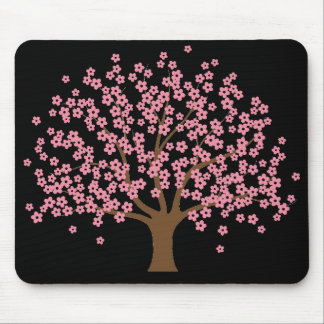Tapis De Souris Arbre de fleurs de printemps