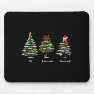 Tapis De Souris Arbre de Noël avec Message Caché Anti Trump Subtil