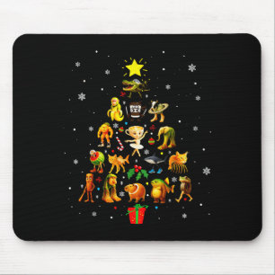 Tapis De Souris Arbre de Noël Italian Brainrot Meme Brain Rot Xma