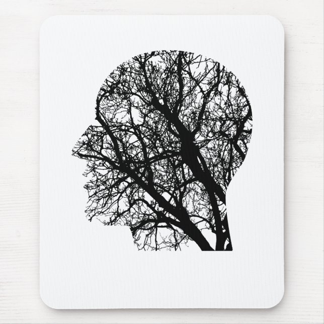 Tapis De Souris Arbre de psychologie du savoir (Devant)