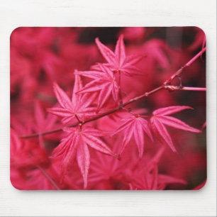 Tapis De Souris Arbre d'érable Mousepad-Rouge