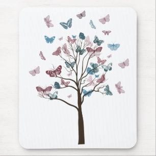 Tapis De Souris Arbre des papillons