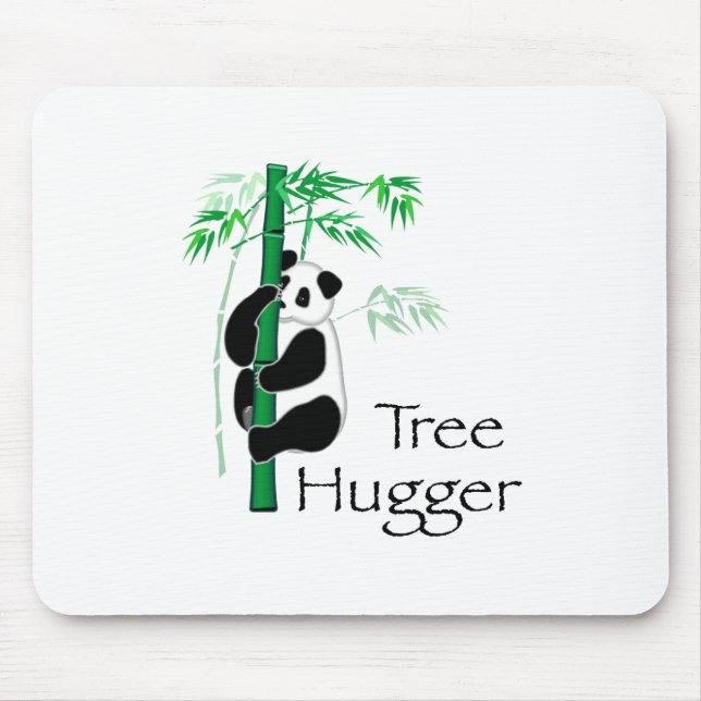 Tapis De Souris Arbre Hugger Panda (Devant)
