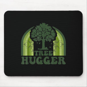 Tapis De Souris Arbre Hugger Vintage Retro Nature De l'environneme