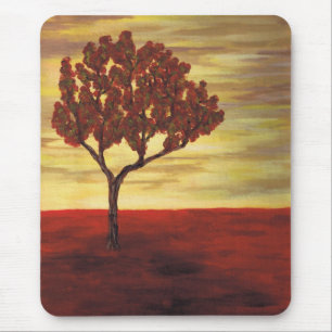 Tapis De Souris Arbre rouge