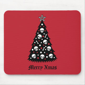 Tapis De Souris Arbre sombre de Noël