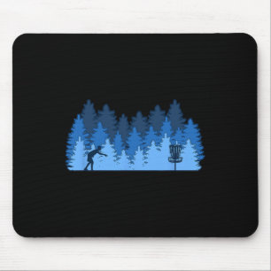 Tapis De Souris Arbre stupide drôle, idée cadeau de golf à disque