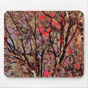 TAPIS DE SOURIS ARBRES À TOMBER