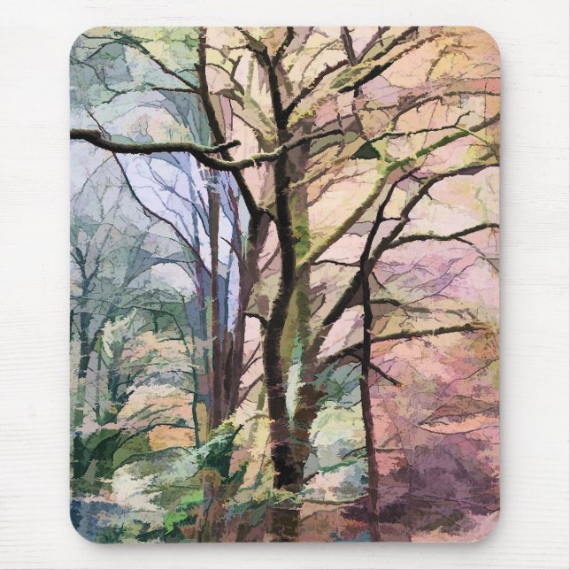 TAPIS DE SOURIS ARBRES D'AUTOMNE (Devant)