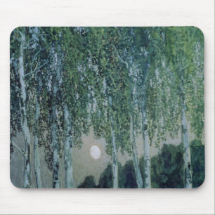Tapis De Souris Arbres de bouleau