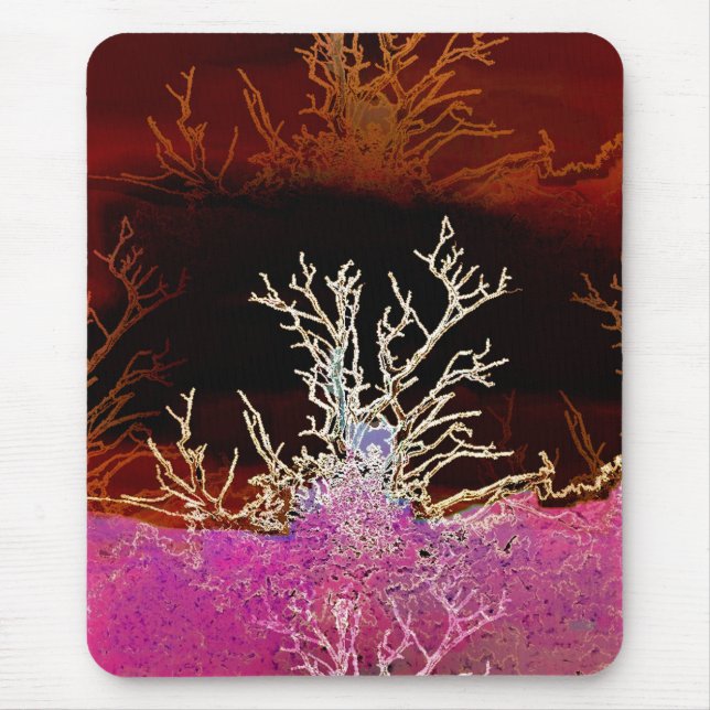 TAPIS DE SOURIS ARBRES D'HIVER (Devant)