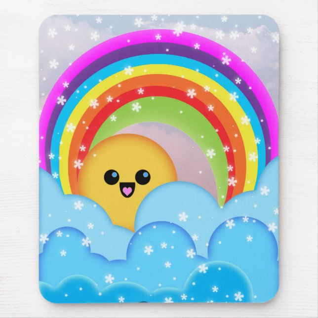 Tapis De Souris Arc-en-ciel (Devant)