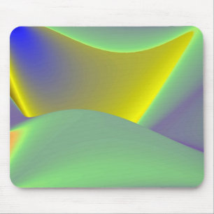 Tapis De Souris Arc-en-ciel Abstrait
