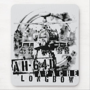 Tapis De Souris Arc long Apache AH-64D
