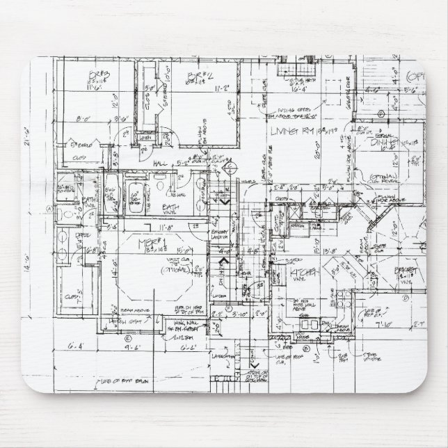 Tapis De Souris Architecte Mousepad (Devant)