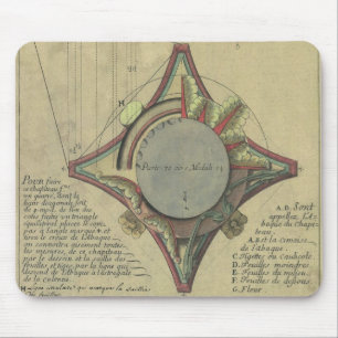 Tapis De Souris Architecture Ancienne, Couronne de Capitale Décora