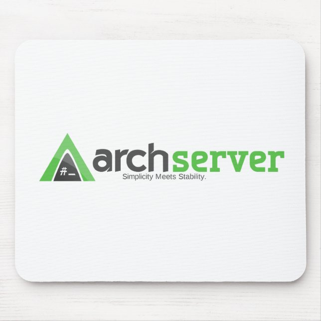 Tapis De Souris ArchServer Mousepad (Devant)