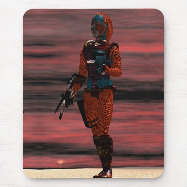 TAPIS DE SOURIS ARES - CYBORG (Devant)