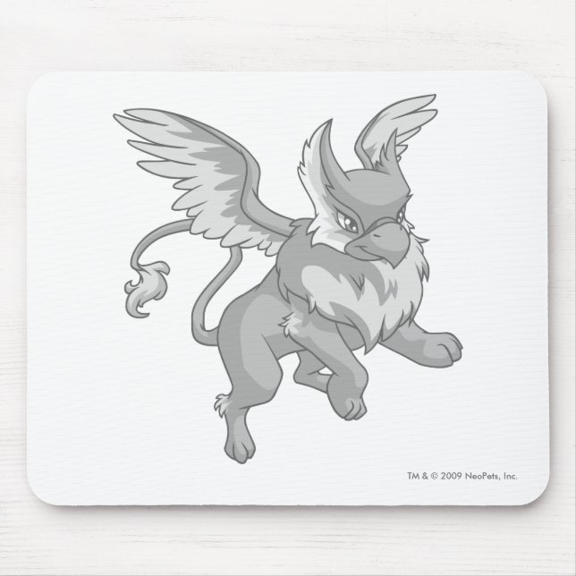 Tapis De Souris Argent d'aire (Devant)