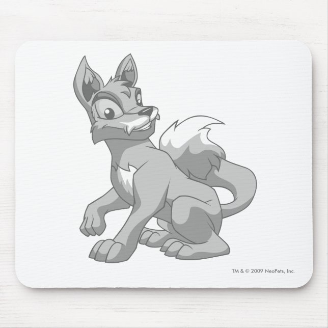 Tapis De Souris Argent de Lupe (Devant)
