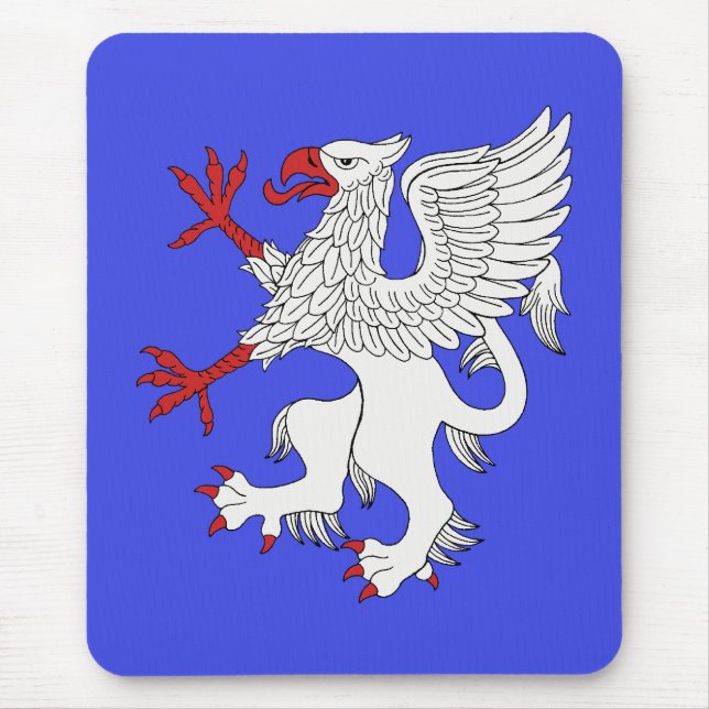 Tapis De Souris Argent Griffin Rampant (Devant)