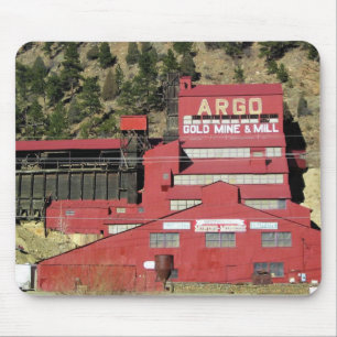 Tapis De Souris Argo Gold Mine & Mill, Idaho Springs, Colorado