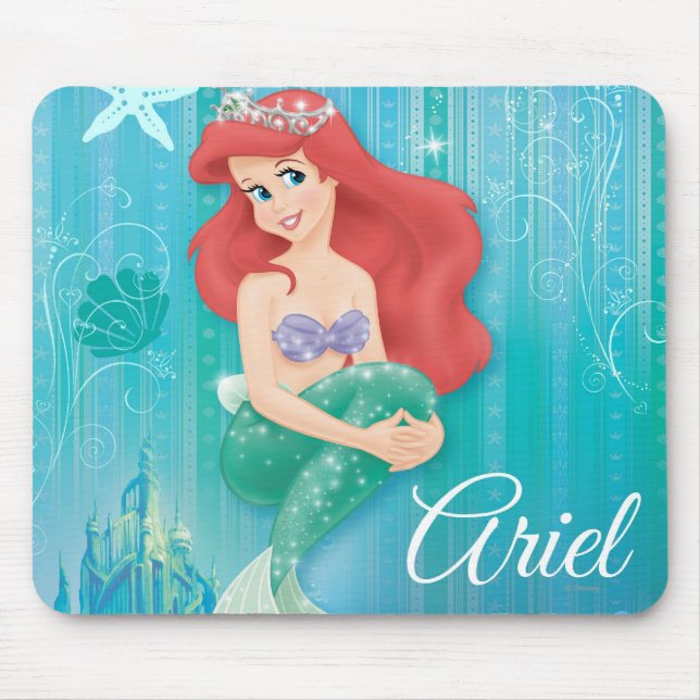 Tapis De Souris Ariel et le château (Devant)