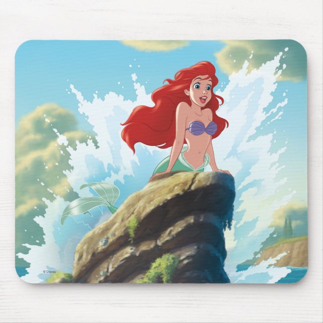 Tapis De Souris Ariel | L'aventure commence avec vous (Devant)