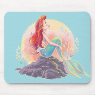 Tapis De Souris Ariel rêvé sur les rochers