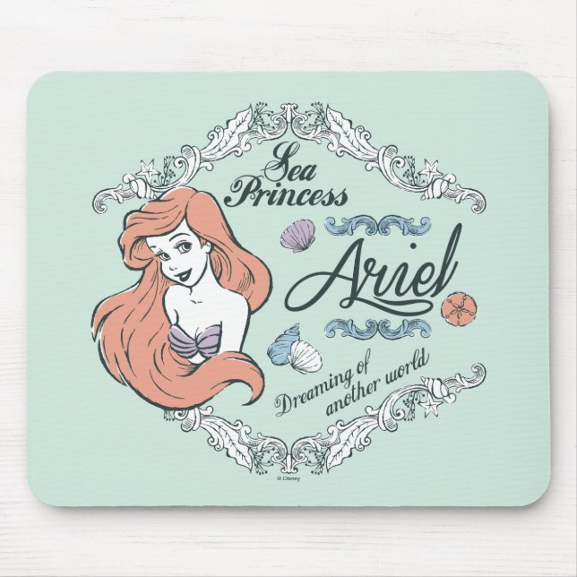 Tapis De Souris Ariel | Rêver d'un autre monde (Devant)