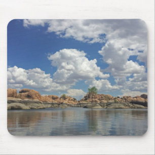 Tapis De Souris Arizona Paysage Photo Watson Lake Prescott Water