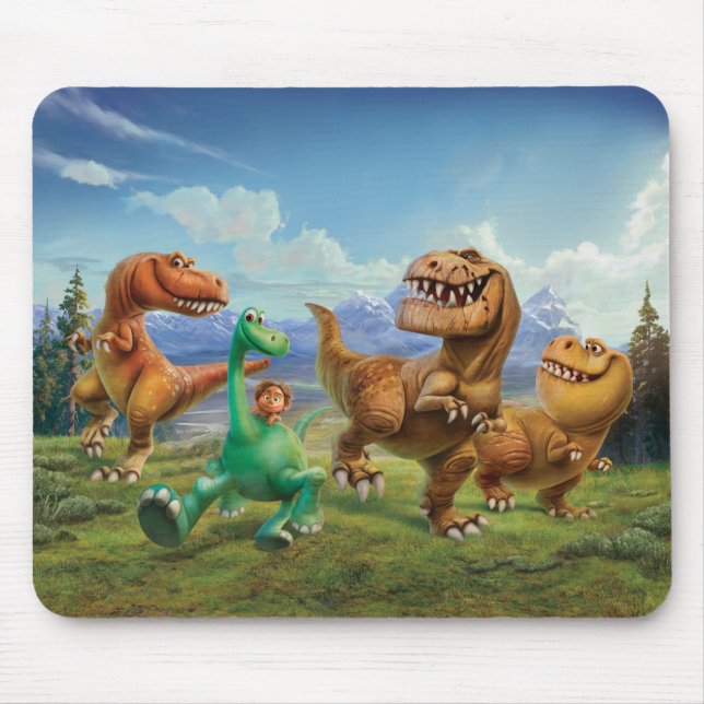 Tapis De Souris Arlo, Spot et Ranchers En Champ (Devant)